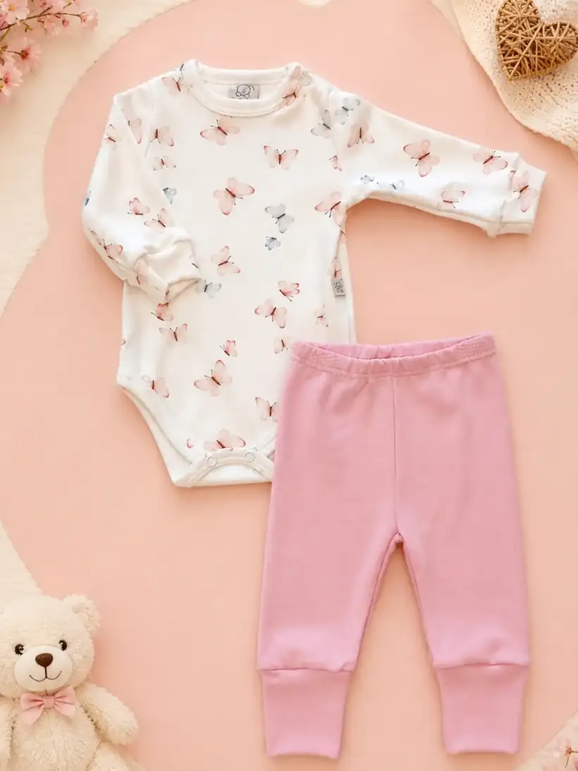 Conjunto Bebê Mariposa